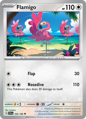 SV Scarlet & Violet 165/258 Flamigo (Uncommon - normal)