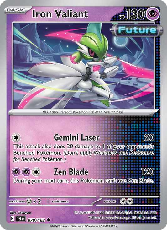 TEF Temporal Forces 079/218 Iron Valiant (Uncommon - normal)
