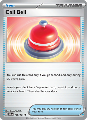 SSP Surging Sparks 165/252 Call Bell (Uncommon - reverse)