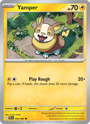 PFL Phantasmal Flames 030/130 Yamper (Common - holo)