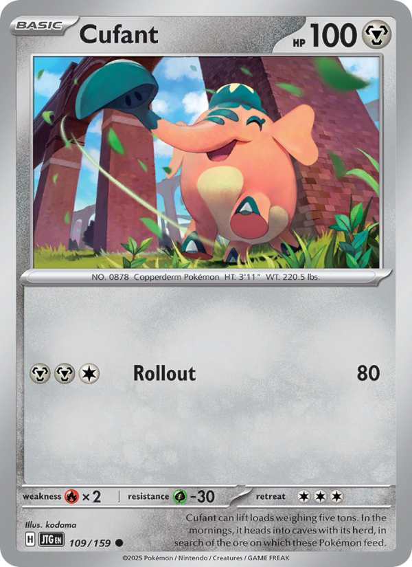 JTG Journey Together 109/190 Cufant (Common - normal)