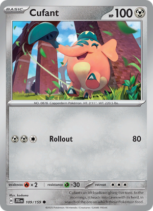 JTG Journey Together 109/190 Cufant (Common - normal)