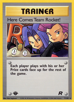 RO Team Rocket 71/83 Here Comes Team Rocket! (Rare - normal)
