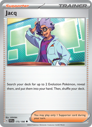 SV Scarlet & Violet 175/258 Jacq (Uncommon - normal)
