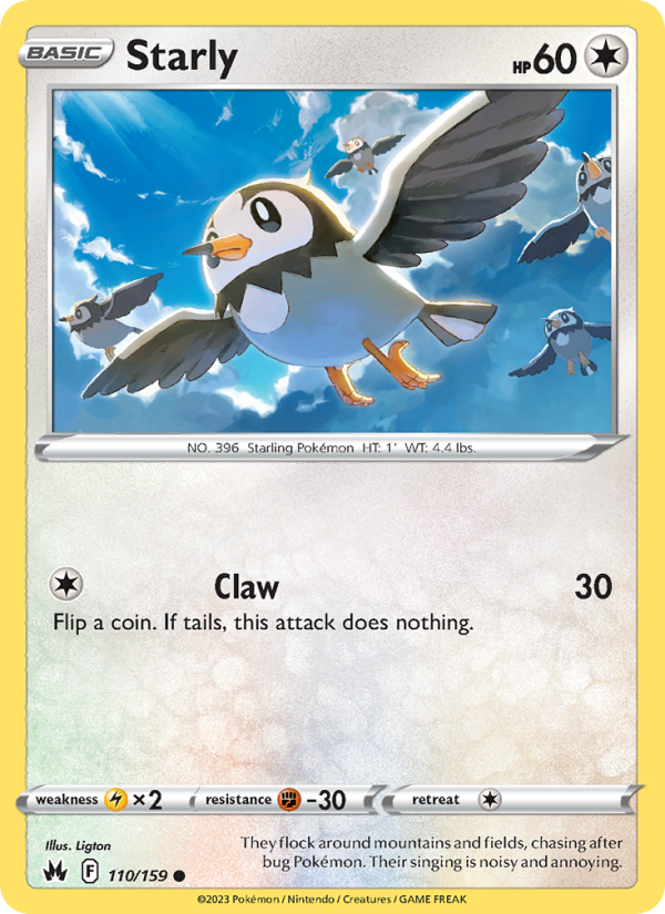 CRZ Crown Zenith 110/230 Starly (Common - reverse)