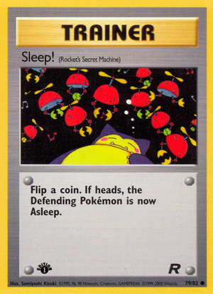 RO Team Rocket 79/83 Sleep! (Common - normal)