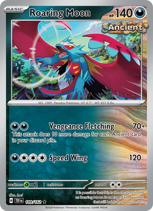 TEF Temporal Forces 109/218 Roaring Moon (Rare - reverse)