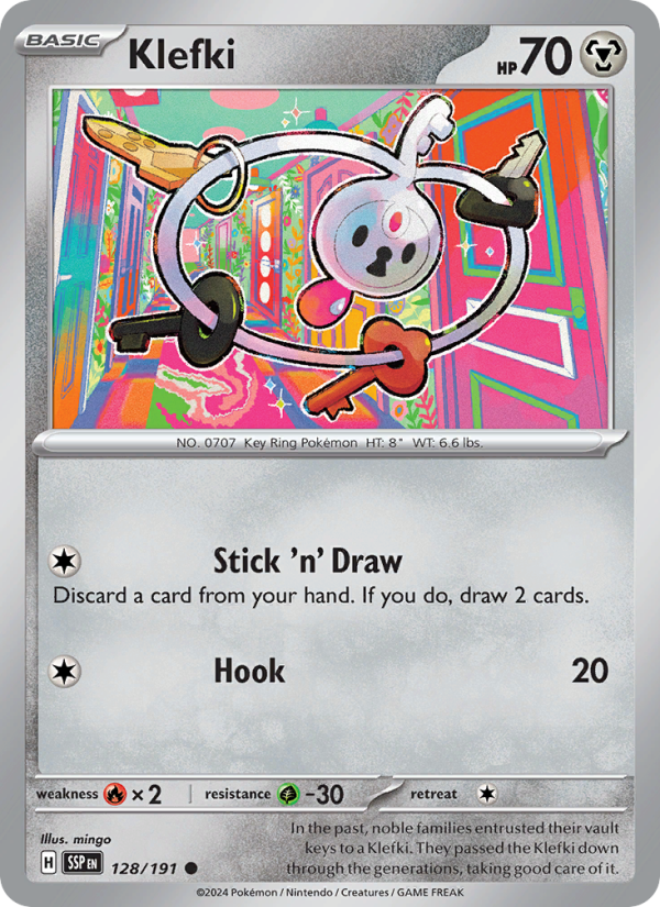 SSP Surging Sparks 128/252 Klefki (Common - normal)