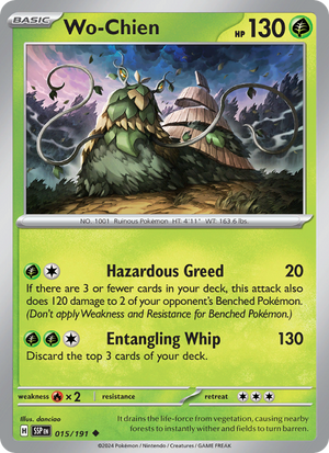 SSP Surging Sparks 015/252 Wo-Chien (Uncommon - normal)