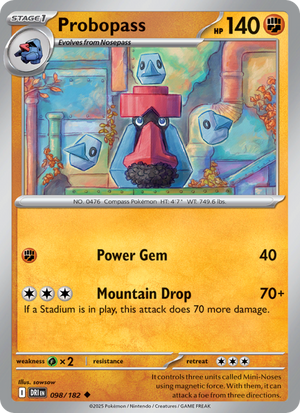 DRI Destined Rivals 098/244 Probopass (Uncommon - reverse)