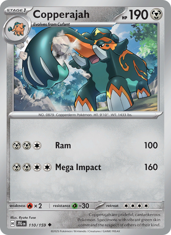 JTG Journey Together 110/190 Copperajah (Uncommon - normal)
