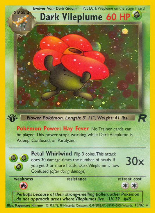 RO Team Rocket 13/83 Dark Vileplume (Rare - holo)