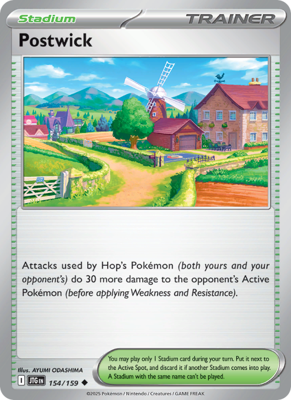 JTG Journey Together 154/190 Postwick (Uncommon - reverse)