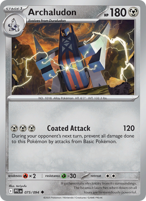 PFL Phantasmal Flames 075/130 Archaludon (Uncommon - normal)