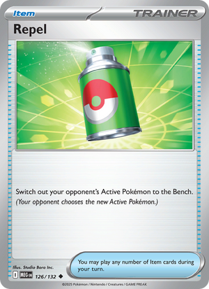 MEG Mega Evolution 126/188 Repel (Uncommon - holo)