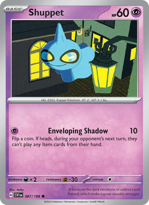 SV Scarlet & Violet 087/258 Shuppet (Common - normal)
