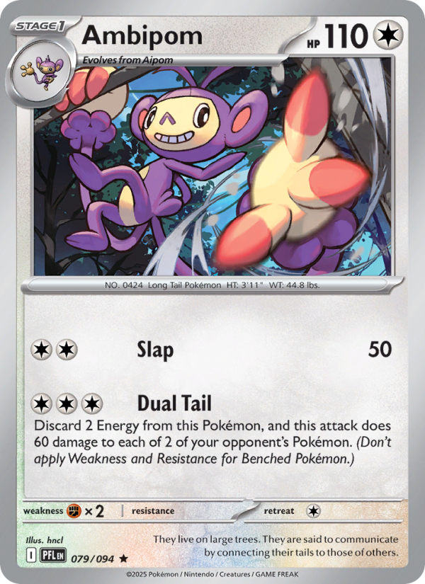 PFL Phantasmal Flames 079/130 Ambipom (Rare - normal)