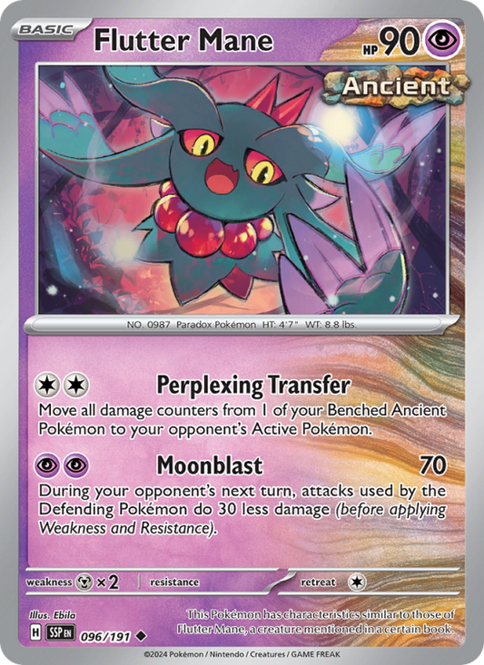 SSP Surging Sparks 096/252 Flutter Mane (Uncommon - reverse)