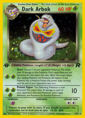 RO Team Rocket 2/83 Dark Arbok (Rare - holo-1st-edition)