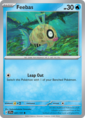 SSP Surging Sparks 041/252 Feebas (Common - normal)