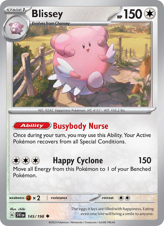 SV Scarlet & Violet 145/258 Blissey (Uncommon - normal)