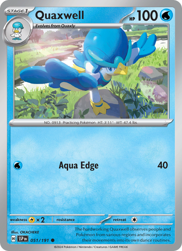 SSP Surging Sparks 051/252 Quaxwell (Common - normal)