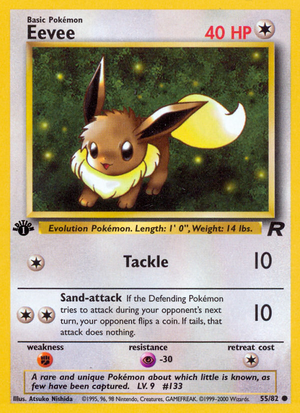 RO Team Rocket 55/83 Eevee (Common - normal)