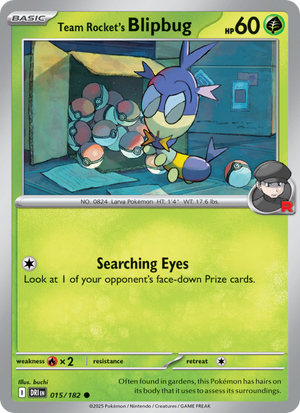 DRI Destined Rivals 015/244 Team Rocket's Blipbug (Common - normal)