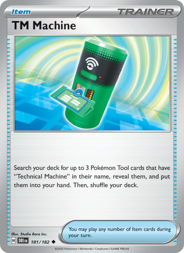 DRI Destined Rivals 181/244 TM Machine (Uncommon - normal)