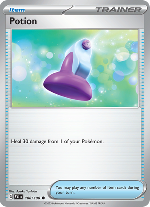 SV Scarlet & Violet 188/258 Potion (Common - normal)