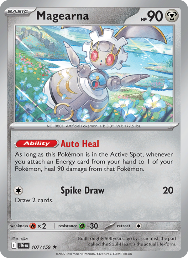 JTG Journey Together 107/190 Magearna (Rare - holo)