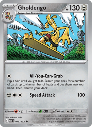 MEG Mega Evolution 099/188 Gholdengo (Uncommon - normal)