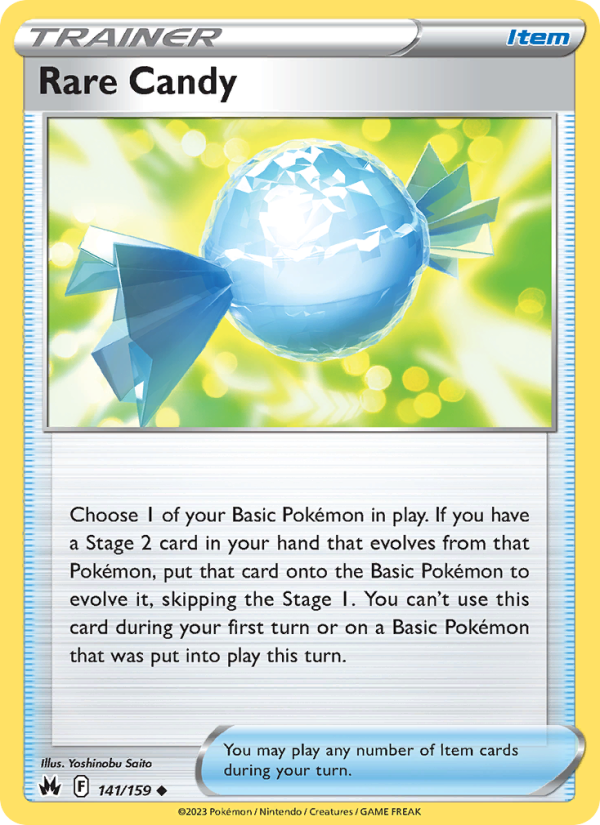 CRZ Crown Zenith 141/230 Rare Candy (Uncommon - normal)