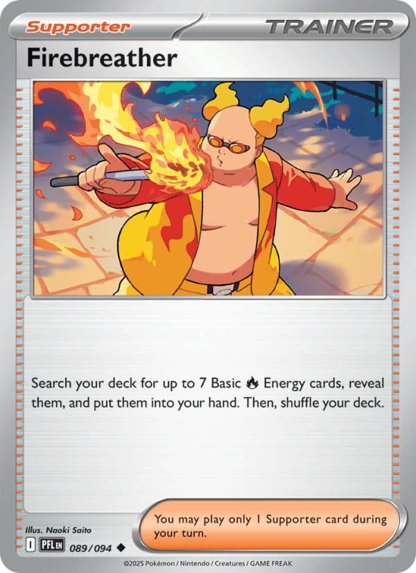 PFL Phantasmal Flames 089/130 Firebreather (Uncommon - reverse)