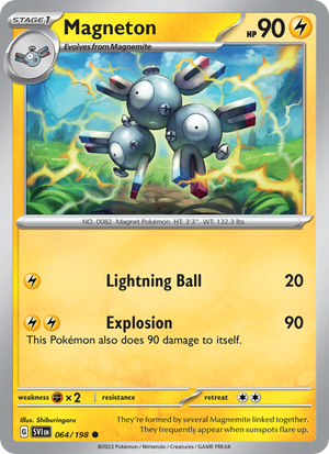 SV Scarlet & Violet 064/258 Magneton (Common - normal)