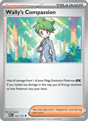 MEG Mega Evolution 132/188 Wally's Compassion (Uncommon - reverse)