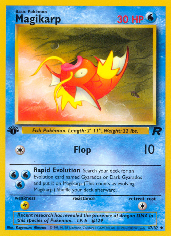 RO Team Rocket 47/83 Magikarp (Uncommon - normal)