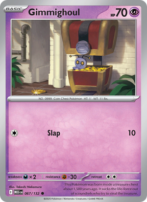 MEG Mega Evolution 067/188 Gimmighoul (Common - normal)
