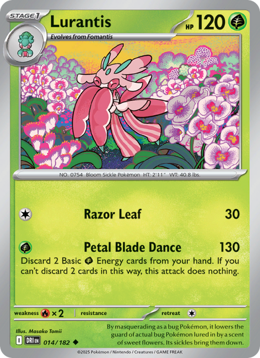 DRI Destined Rivals 014/244 Lurantis (Uncommon - reverse)