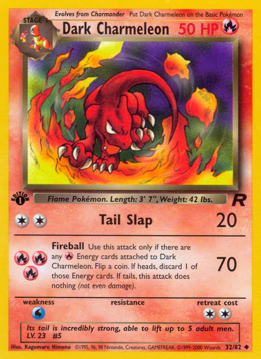 RO Team Rocket 32/83 Dark Charmeleon (Uncommon - normal)