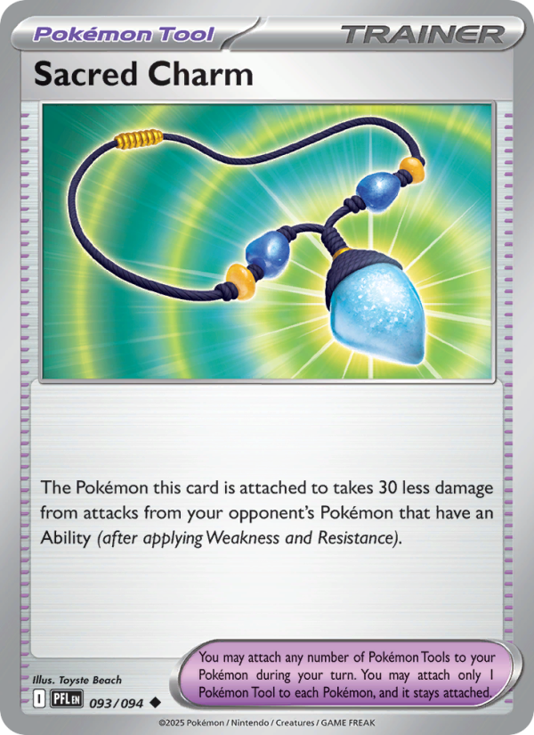 PFL Phantasmal Flames 093/130 Sacred Charm (Uncommon - reverse)