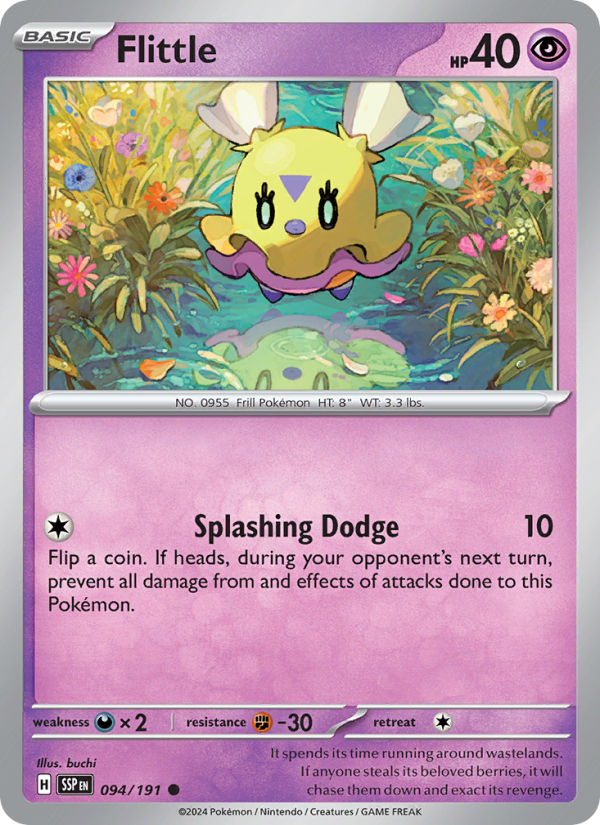 SSP Surging Sparks 094/252 Flittle (Common - reverse)