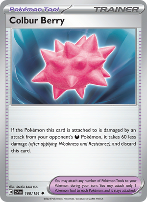 SSP Surging Sparks 168/252 Colbur Berry (Uncommon - reverse)