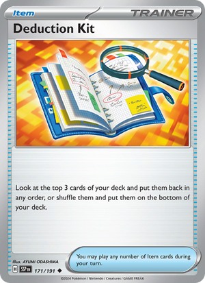 SSP Surging Sparks 171/252 Deduction Kit (Uncommon - reverse)