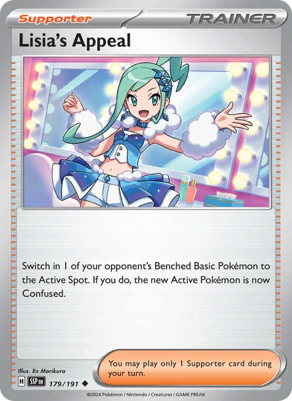 SSP Surging Sparks 179/252 Lisia's Appeal (Uncommon - reverse)