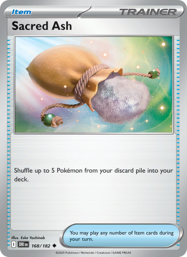 DRI Destined Rivals 168/244 Sacred Ash (Uncommon - reverse)