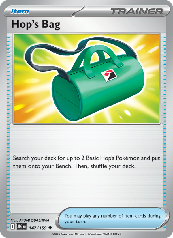 JTG Journey Together 147/190 Hop's Bag (Uncommon - reverse)