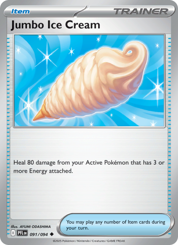 PFL Phantasmal Flames 091/130 Jumbo Ice Cream (Uncommon - holo)