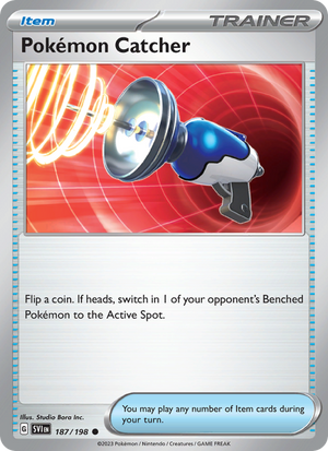 SV Scarlet & Violet 187/258 Pokémon Catcher (Common - normal)
