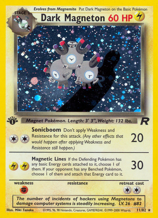RO Team Rocket 11/83 Dark Magneton (Rare - holo)